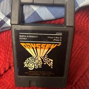 Odyssey 2 Math-A-Magic! Echo! Game Cartridge